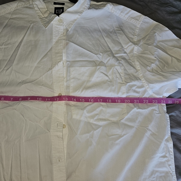 GAP Cotton weekend tunic brand new size L white - Picture 8 of 9